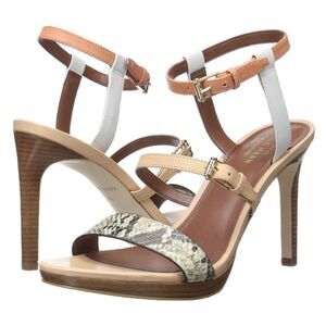 COLE Haan Ayana Roccia Snake Print Strappy Sandal